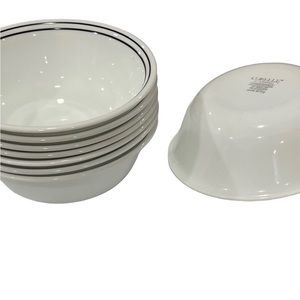 Corelle City Block vitrelle soup cereal bowl set of 8